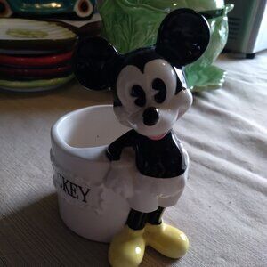 Vintage Micket Mouse Trinket Dish Figurine Made in Japan